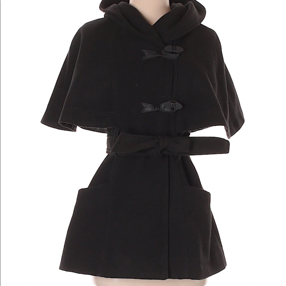 Jessica Simpson black coat small